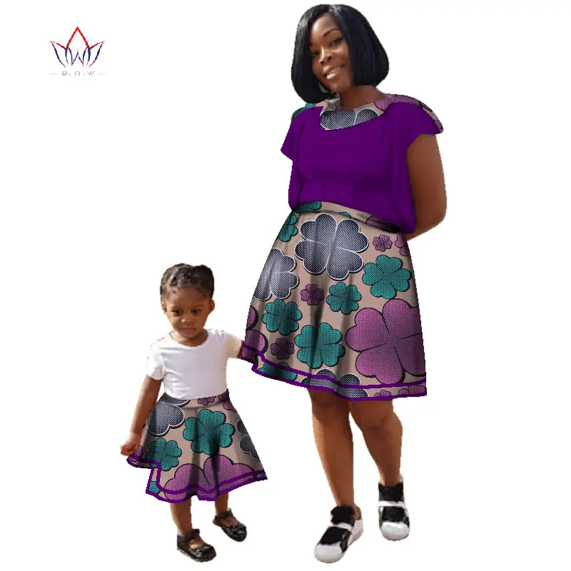 Летние Семейные комплекты брендовая одежда для мамы и дочки обычная хлопковая