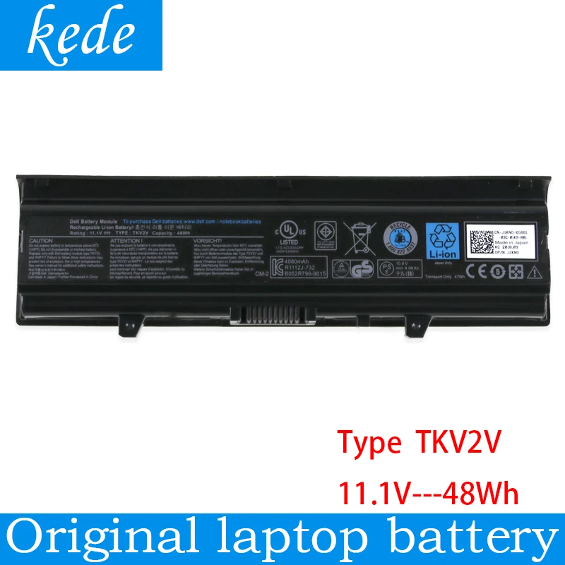 Kede Оригинальный Новый Сменный аккумулятор для ноутбука dell Inspiron 14V 14VR M4010 N4020 N4020D