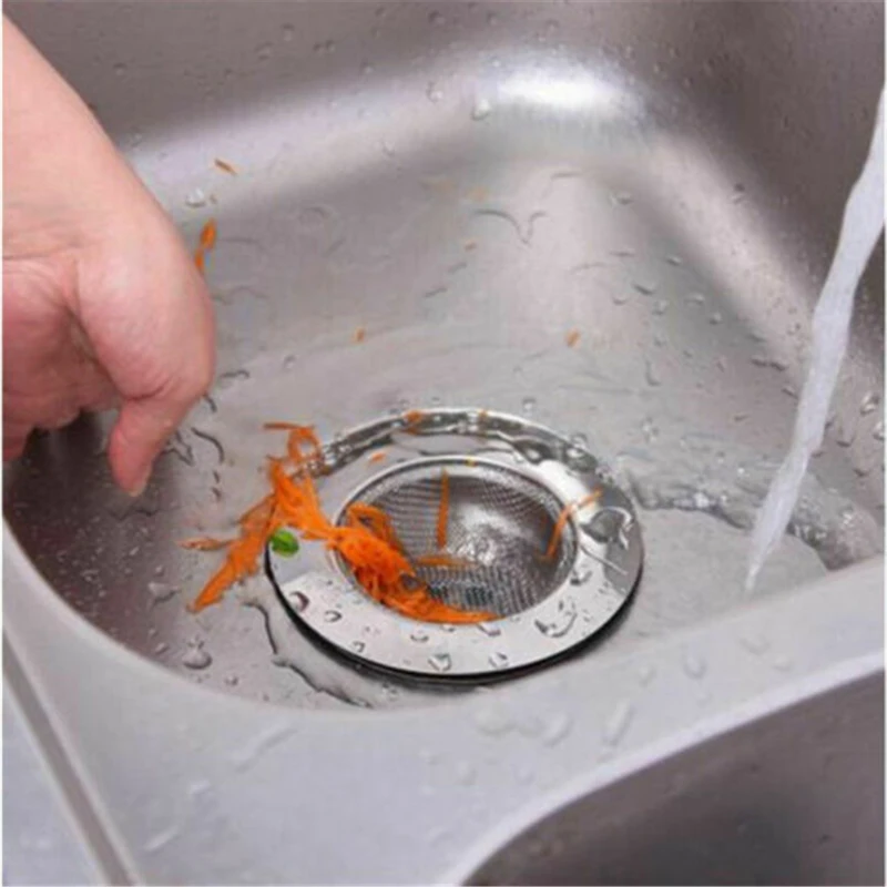 Ситечко для ванной из нержавеющей стали сливная раковина санитарный экран и