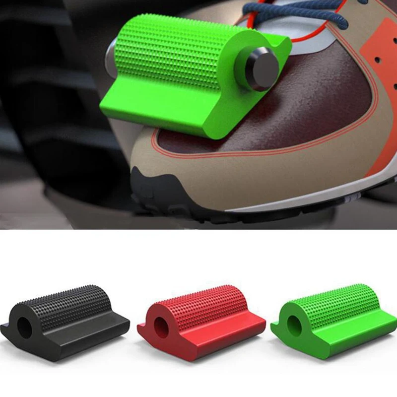 

1PC Motorcycle shoe protector foot pin, toe gel, shift lever pedal rubber sleeve pit dirt, bicycle Cafe racing general
