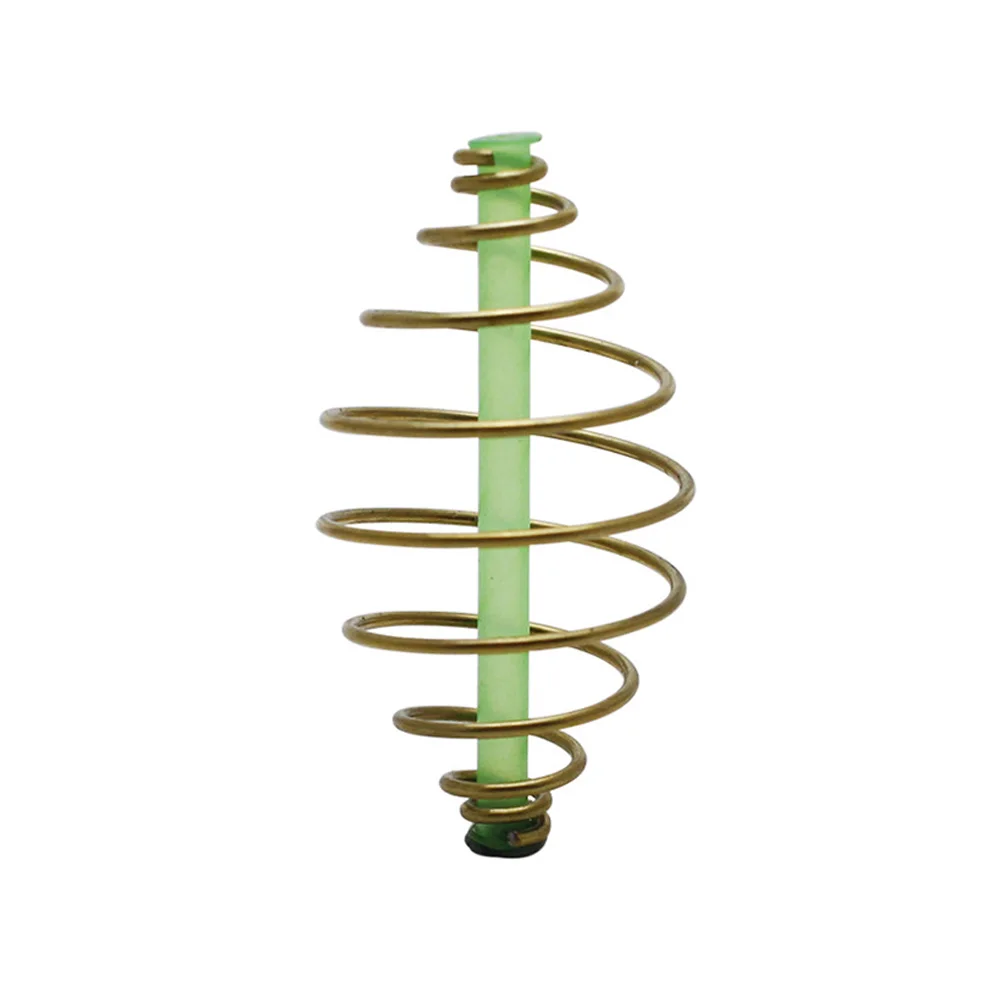 

10pc Bait Feeder Spring For Carp Fishing Fresh & Saltwater Rig Bait Feeder Cages Fishing Feeders Method Leader Fishing Feeders