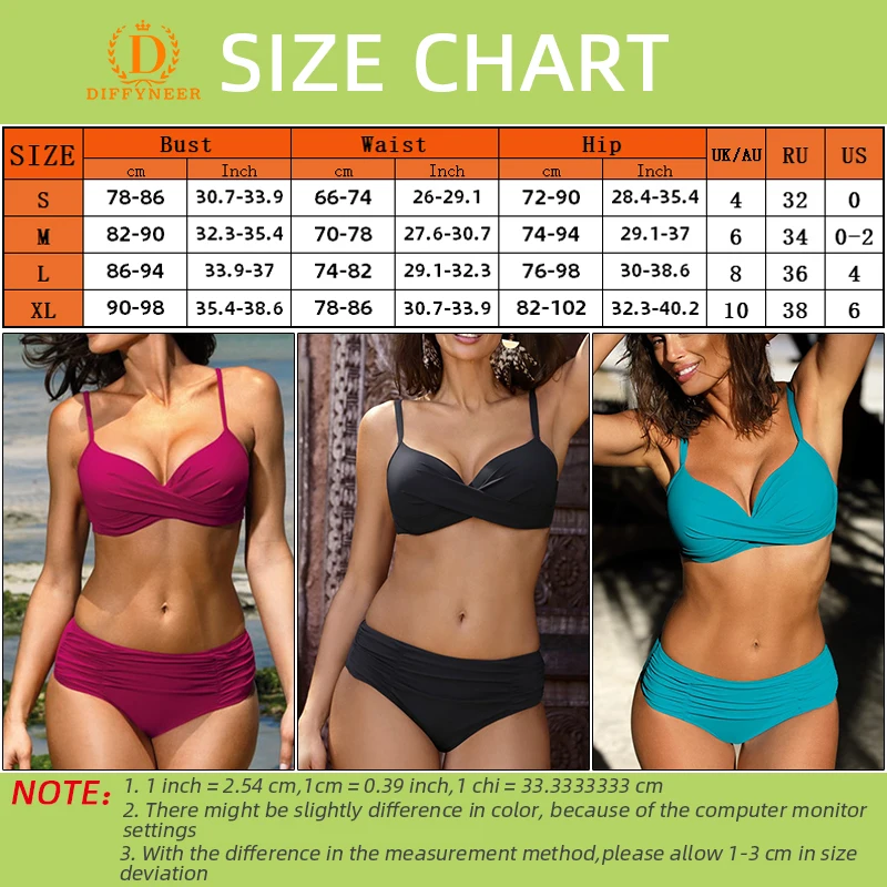 

2021 New Sexy High Waist Bikini Halter Swimwear Women Two Piece Swimsuit Female Bikini Set Bodysuit Bathing Suit Summer Biquini