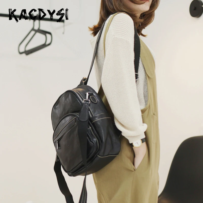 Винтажный рюкзак ручной работы в стиле преппи для маленьких девочек модный из