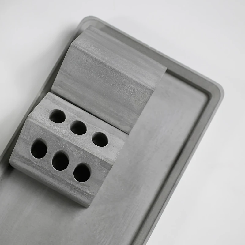 Бетон контейнер силиконовая трубка для форм ваза бетонных ручка держатель форма