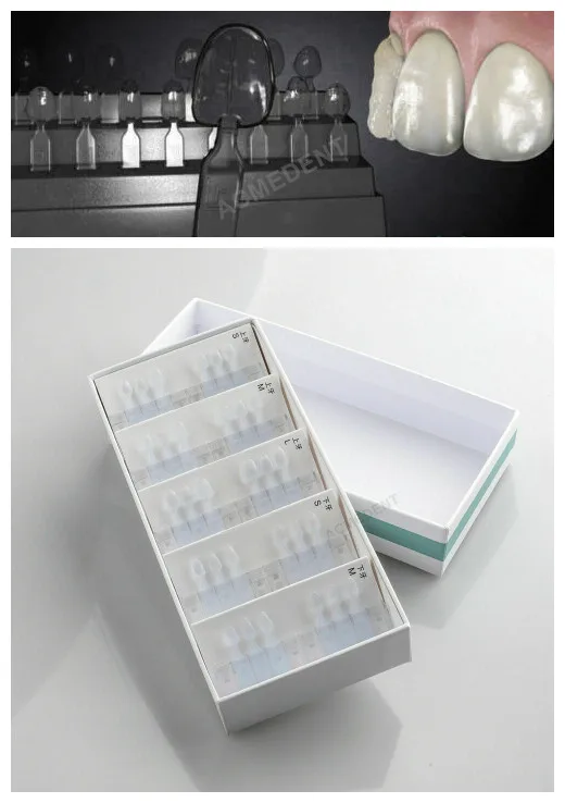 

30/Kit Dental Veneer Template Composite Resin Mould Light Cure Anterior Veneers Guide Quick Aesthetic Printing Patient Goggle