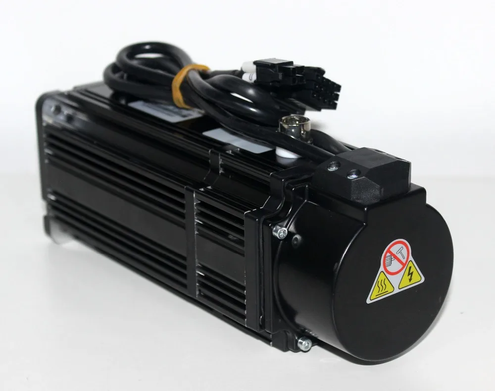 80st-M04025 1KW серводвигатель с тормозом для оси Z 4Nm 2000 об/мин Мотор тормозной сервопривод 1KW AC220v 1 фаза Lichuan сервопривод
