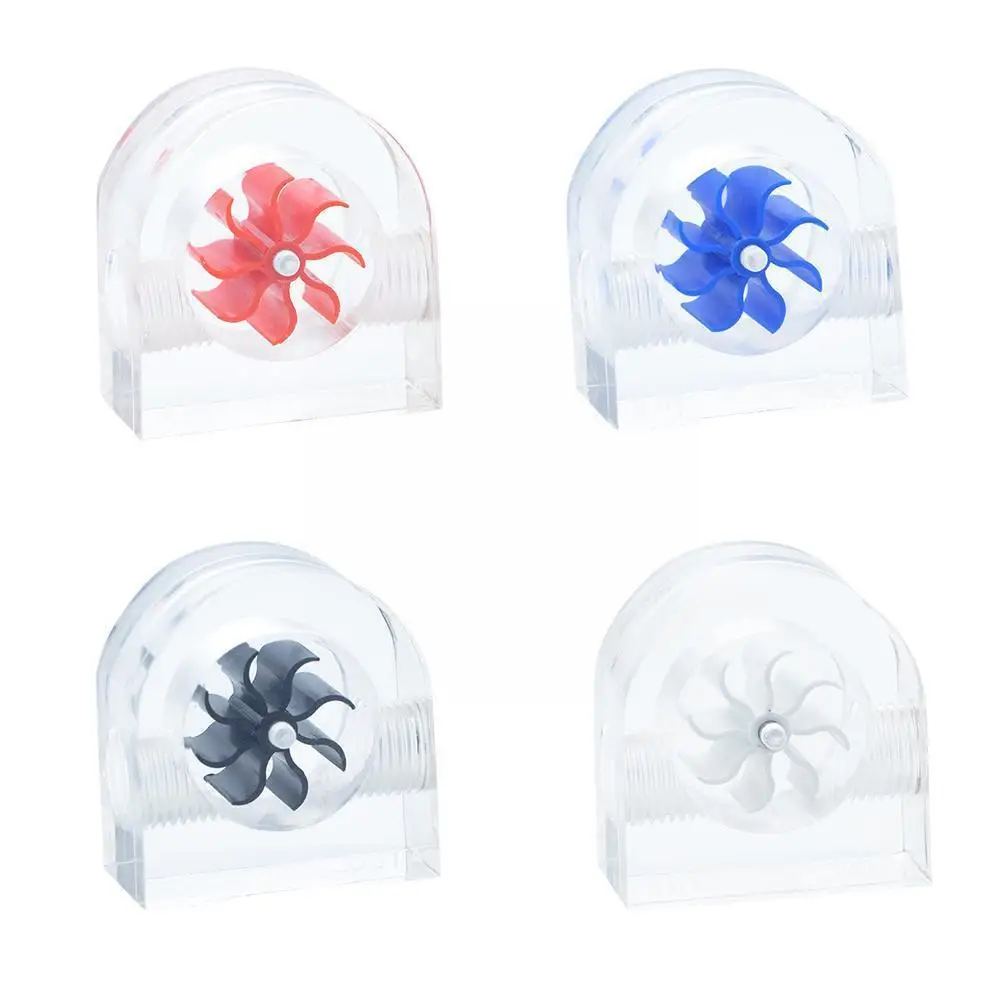 

1pcs Acrylic Flow Meter G1/4 Thread Water Cooling System Coolant Fittings Colors 2-way Cooler Holes 4 Indicat Filter Comput U1s3