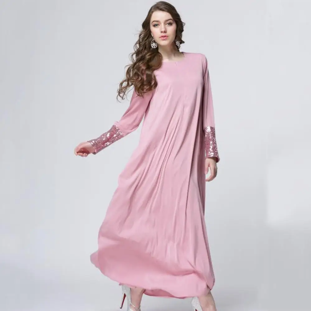 Мусульманское abaya Плюс Размер Кафтан Турция ислам Малайзия Ropa платье хиджаб Абая