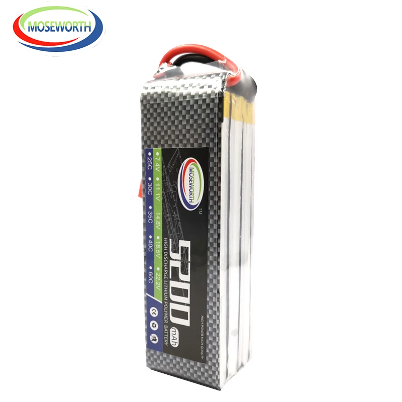 RC Toys LiPo Battery 5S 18.5V 5200mAh 30C For Quadcopter Drone Helicopter Airplane Car Batteries 5.2Ah |