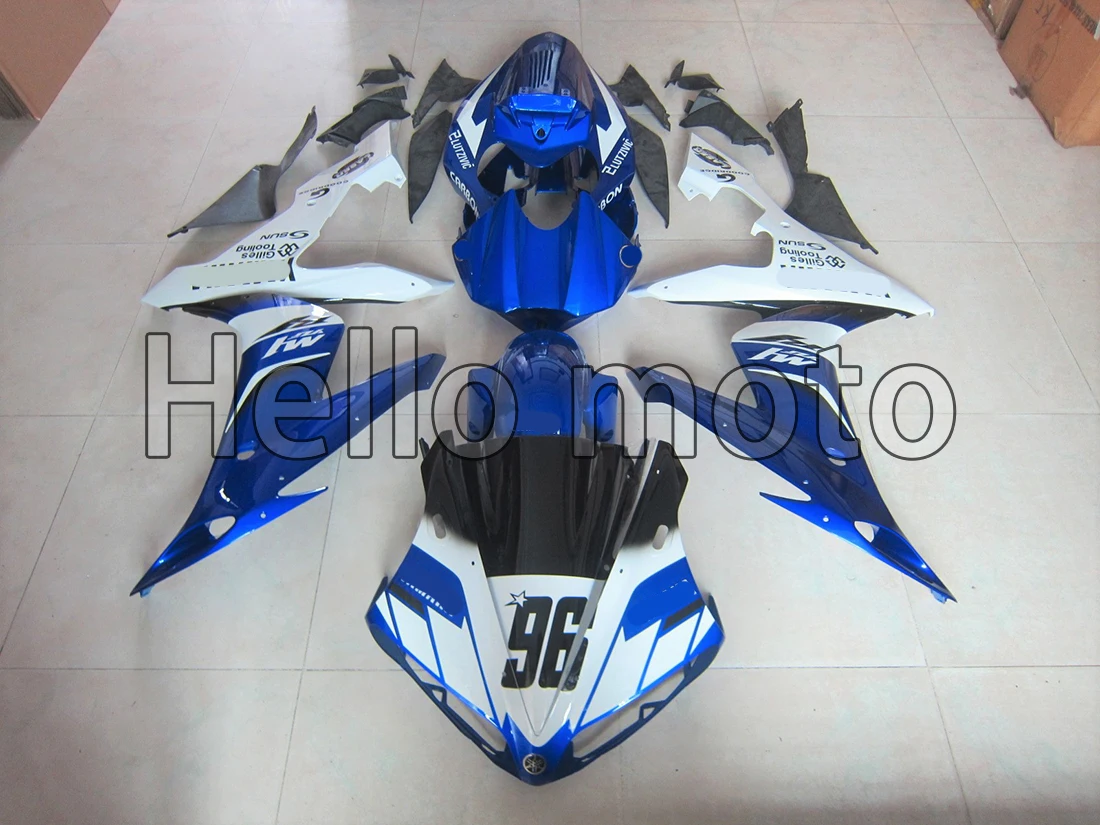 

Подходит для YAMAHA YZF-R1 2004-2006 лет обтекатель для мотоцикла корпус спойлера ABS литьё под давлением