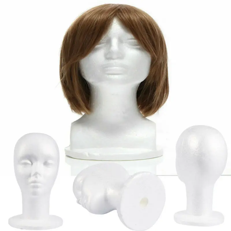 Женский манекен парик из пенопласта стенд для демонстрации очков Шляпы