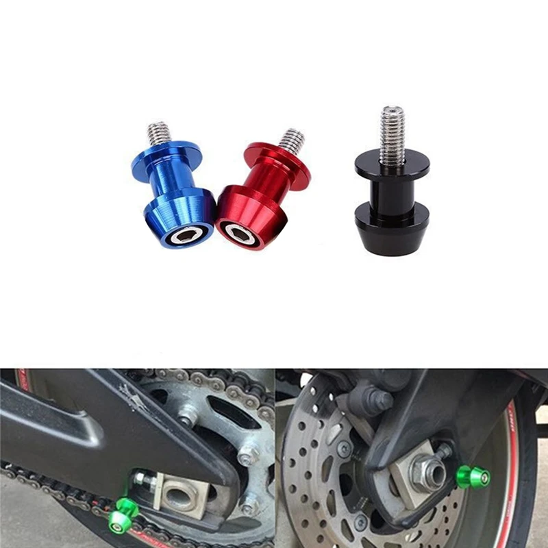 

2 Piece 8mm Motorcycle CNC Swingarm Spools Sliders for Suzuki GSX-R GSXR 600 750 1000 K1 K2 K3 K4 K5 K6 K7 K8