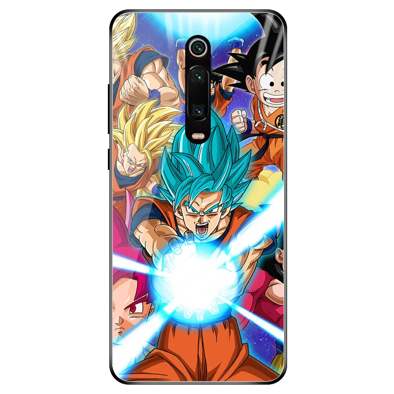 Dragon Ball Z Супер чехол из закаленного стекла для телефона Xiaomi Mi 9T 6 39 дюймов s M9T| |