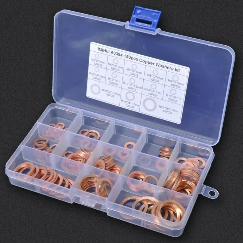 Уплотнительная плоская уплотнительная прокладка для мойки из цельной меди