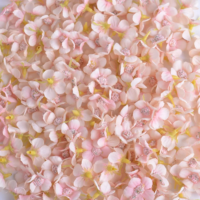 

DIY Wreath Mini 100Pcs Artificial Daisy Flower Silk Heads Flowers For Wedding Engagement Party Home Decor DIY Garland Headdress