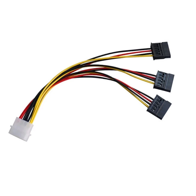 

SATA IDE/SATA от одного года до трех 4pin жесткий диск Мощность шнур IDE/SATA кабель питания сплиттера Мощность кабель 1 до 3 Портативный Расширение SATA л...
