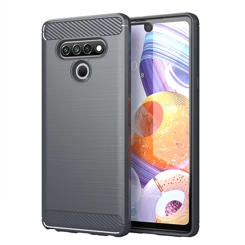 for cover lg stylo 6 case for lg stylo 6 coque tpu armor silicone bumper cover for lg k61 k40s k41s k51s stylo 6 velvet fundas free global shipping