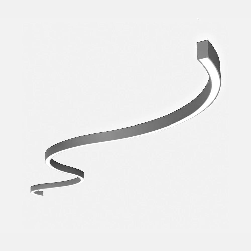 Подгонянный светодиодный подвесной светильник гетеротичный офисное освещение