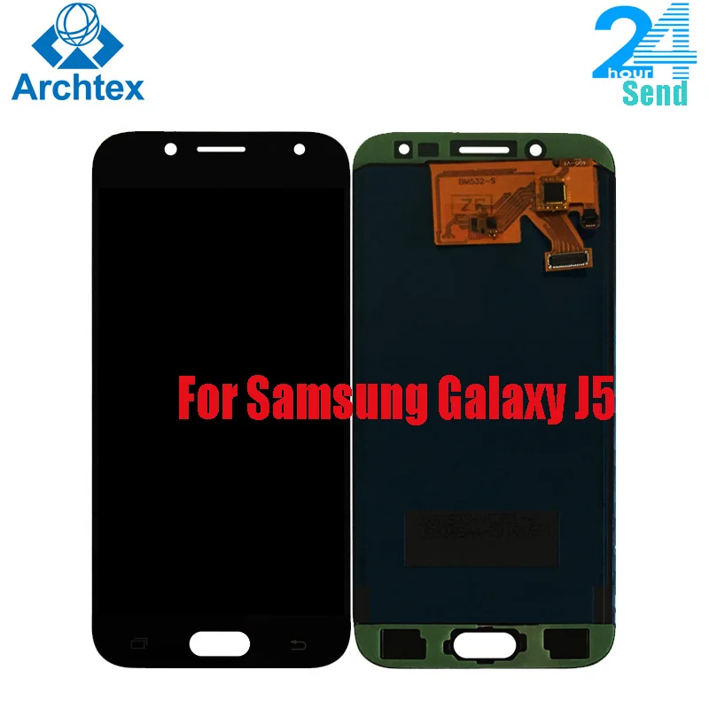 ЖК дисплей и дигитайзер сенсорного экрана в сборе для SAMSUNG Galaxy J5 Pro J530F AMOLED