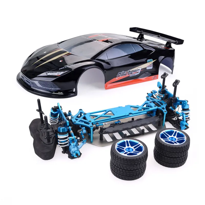 ZD Racing RC Car Pirates3 TC-10 Kit 1/10 2.4G 4WD Crawler 60km/h High Speed Tourning Vehicles Frame without Electronic Parts | Игрушки и