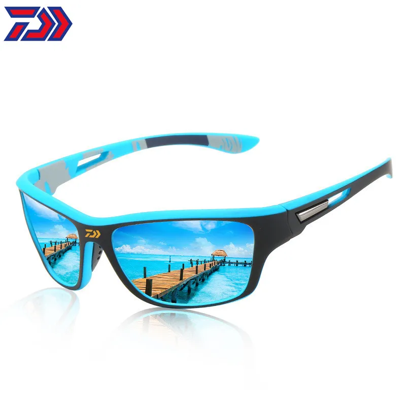 

Daiwa Fishing UV Protection Glasses Men's Women Outdoor Sports Polarized Colorful Film Series Glasses Dust Mirror Sunglasses