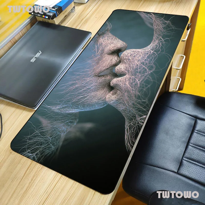 

Art Pad Mouse Computer Gamer Mouse Pad 700x300X2MM Padmouse Big Locrkand Mousepad Ergonomic Gadget Hot Sales Office Desk Mats