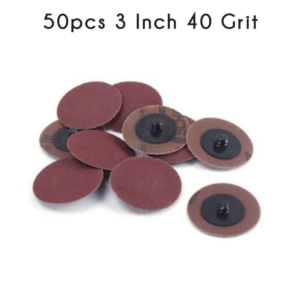 

Type R Sanding Discs 3 Inch 50Pcs Abrasive Tool Accessories New Parts Set