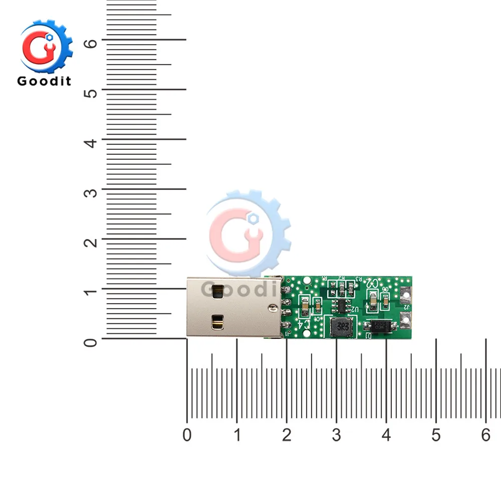 USB Повышающий Модуль питания DC-DC 5 В до 12 Вт плата повышающего преобразователя