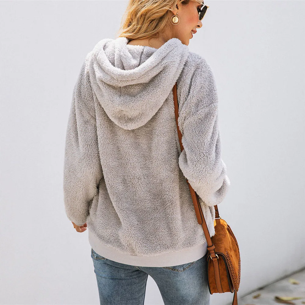 Женский шерстяной пуловер свитер новинка 2020 флисовые пуловеры на молнии теплые