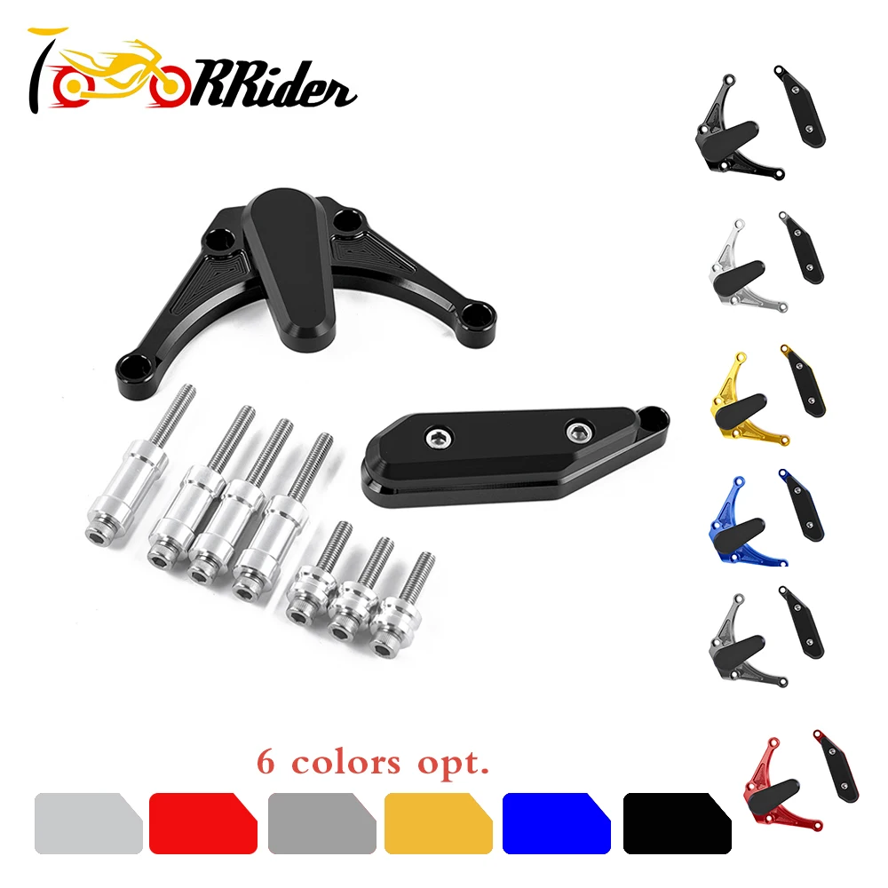 1 комплект защитная накладка на крышку двигателя скользящая с крепежными болтами