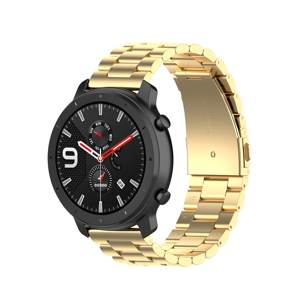 Браслет из нержавеющей стали для Xiaomi Huami Amazfit GTR 42 мм 47 мм|Ремешки часов| |