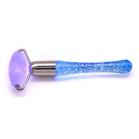 usb rechargeable beauty light for skincare facial massage electric vibration facial roller
