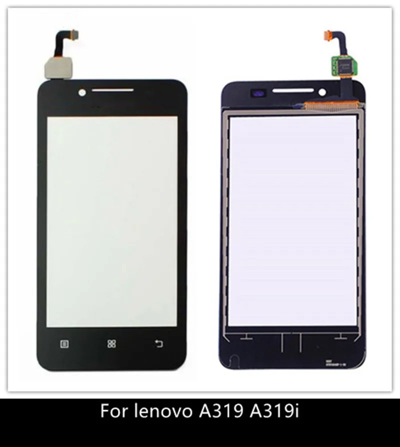 Внешнее Сенсорное стекло для Lenovo A319 A319i A 319 экран 4 5 дюйма дигитайзер сенсорного