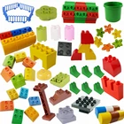 Большой размер Diy аксессуары строительные блоки сборные игрушки для детей обучающая игрушка модель совместимая Блокировка в блоках