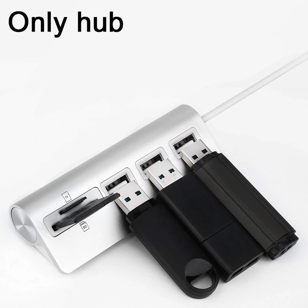 3 порта Портативный для ПК ноутбук с питанием от шины Компьютерные аксессуары SD