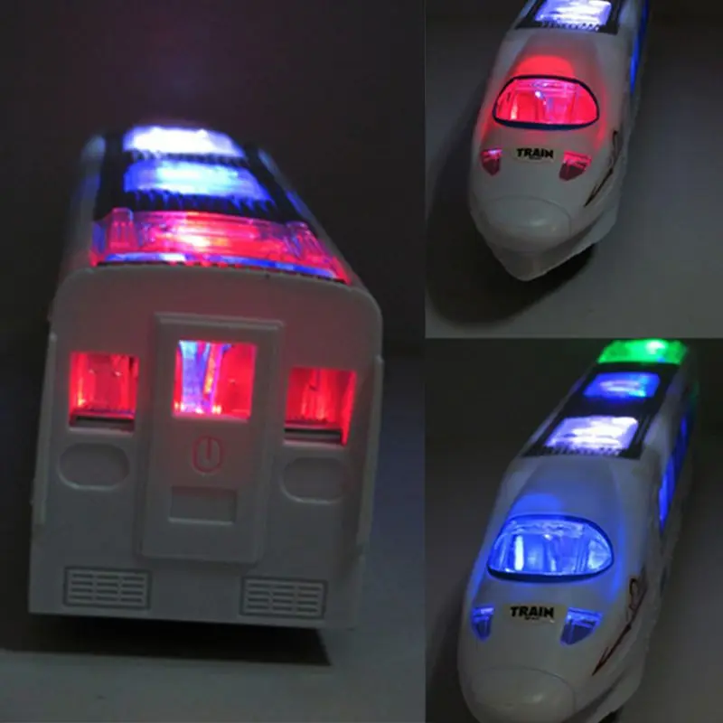 

2020 New Drop Shop. Electric High Speed Toy Train with Action Flashing Lights Children Bump/Go Toy