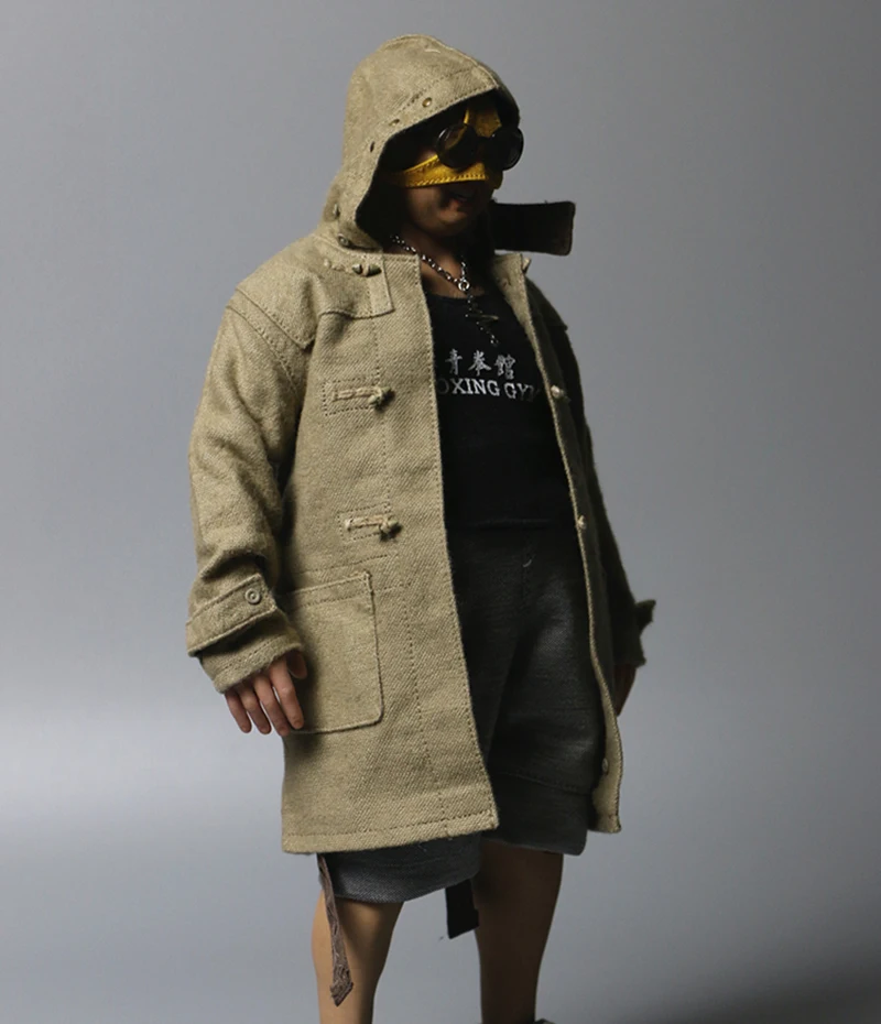 

New Sales 1/6 Scale Hip-hop Suit Clothes Male Plus Size Clothes Casual Fit 12 " MaleAT018 Action Figure Fat Strong Body In Stock