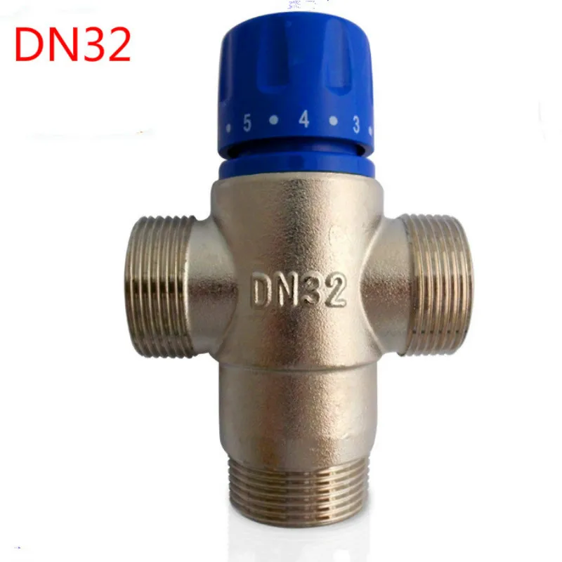 Термостатический смесительный клапан на солнечной энергии 1 1/4 дюйма DN32