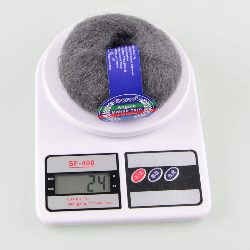 TPRPYN 1 шт. = 25 г 170 м Ангорская мохеровая пряжа для вязания тонкая крючком шерстяная