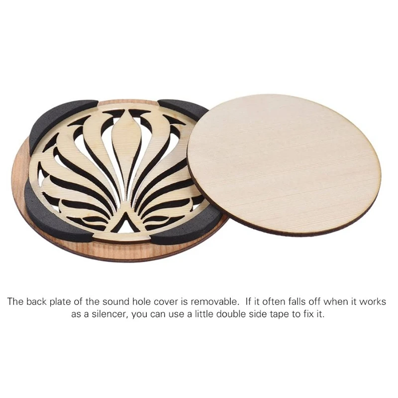 Деревянные звуковые отверстия для гитары крышка звукового отзывы буферная ель