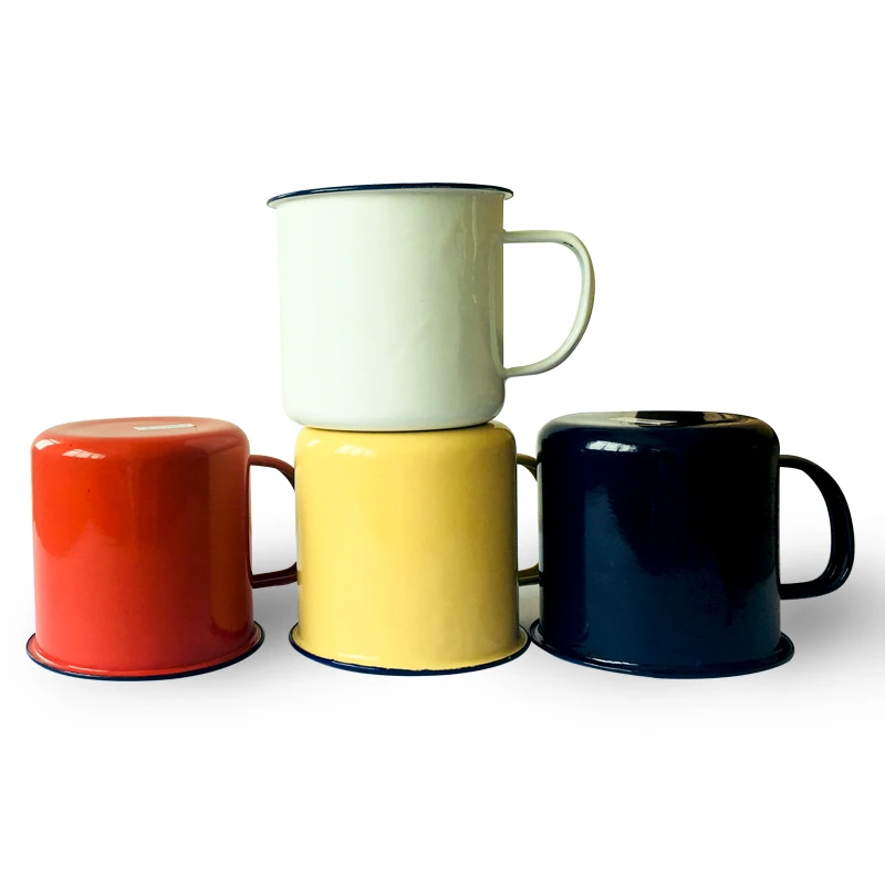 RUIDA эмалированная чайная чашка керамическая кружка для улицы дома винтажная