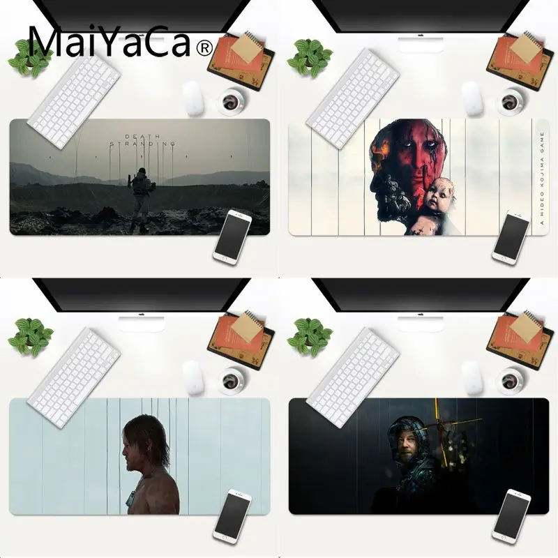 Винтажный крутой Противоскользящий прочный резиновый компьютер Death Stranding