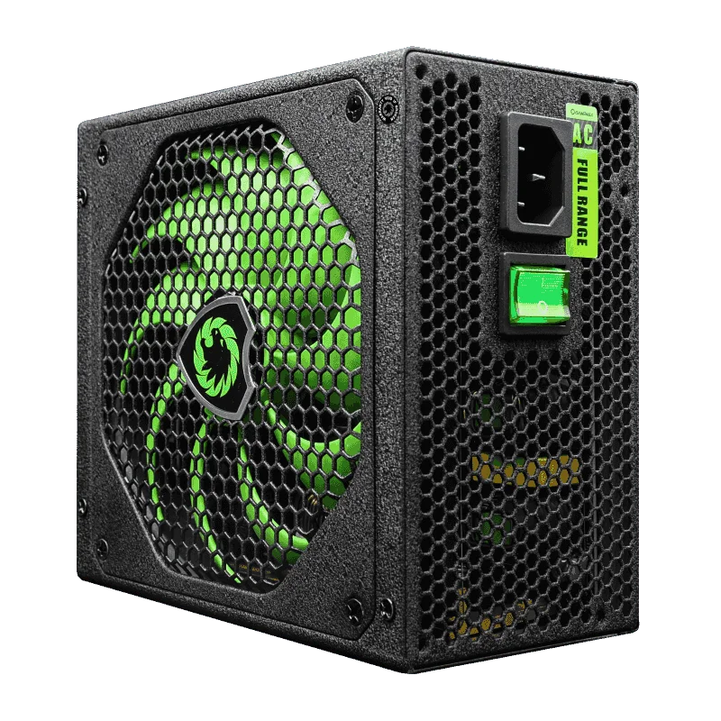 Gamemax Питание 600W 80 + бронза полу модульный GM 700 PSU PFC бесшумный вентилятор блок