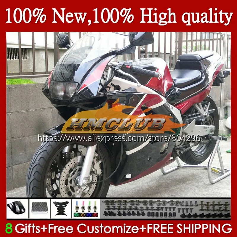Тюнинг пакет для YAMAHA FZR250RR FZRR FZR 250R 250 250RR 142No.41 FZR250R FZR250 RR 96 97 красный черный 1996 1997
