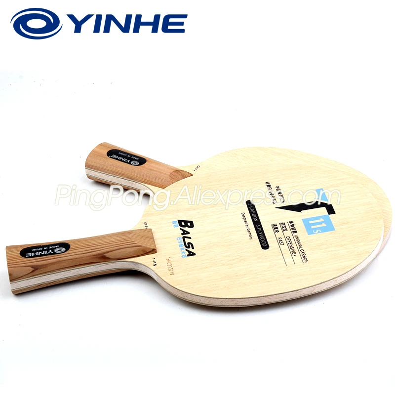 Ракетка для настольного тенниса YINHE T 11 T11S (Balsa легкий карбон) T11 + оригинальная