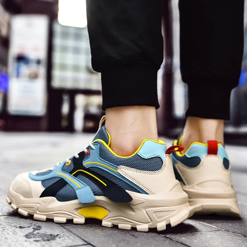 Кроссовки мужские легкие дышащие повседневная спортивная обувь плоская подошва