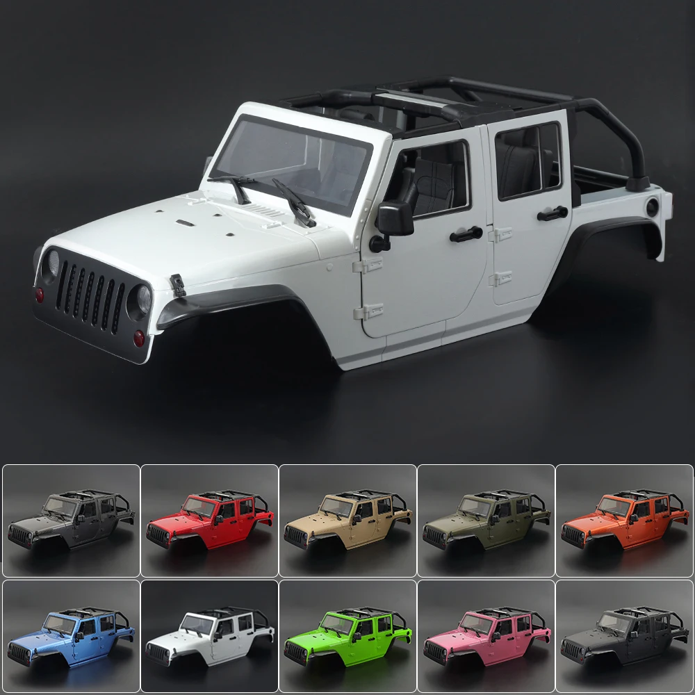 Колесная база 313 мм масштаб 1:10 Wrangler Rubicon комплект трансформируемого жесткого