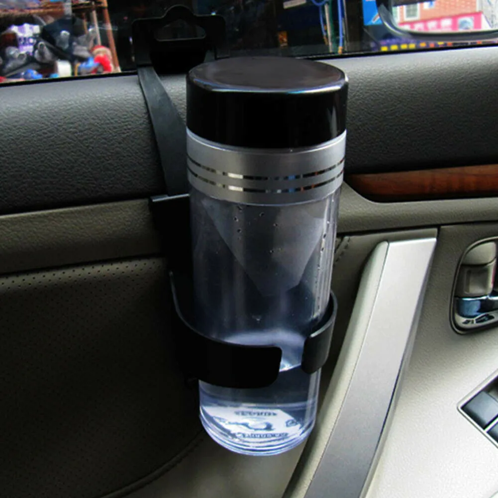 

Mug Car Cup Holder Parts Replacement Replaces Stand 2pcs Accessory Black