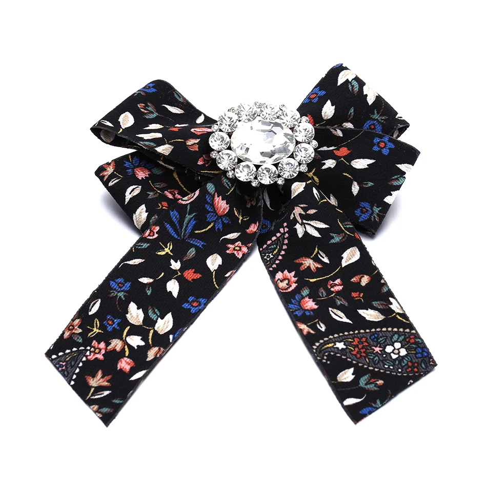 Броши Match Right для женщин и мужчин Длинная лента большой галстук бабочка в полоску