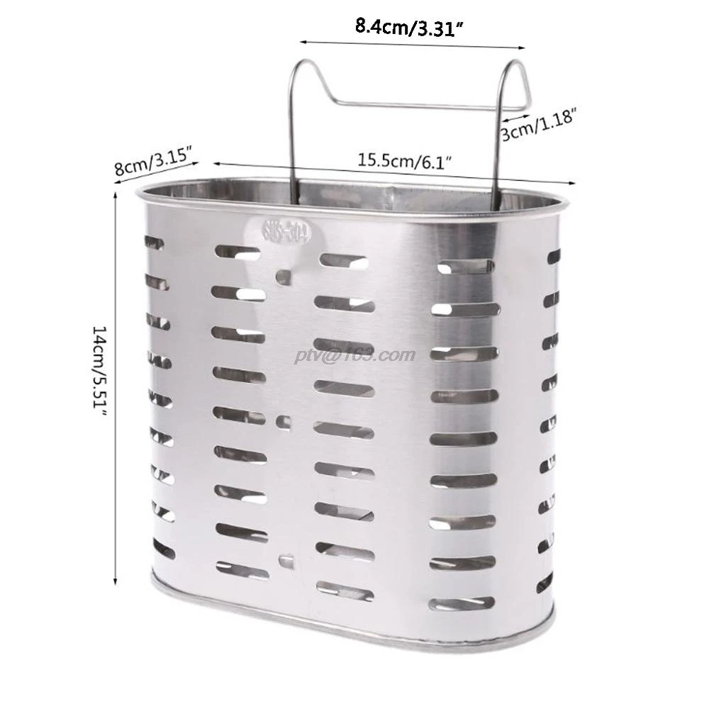 Держатель столовых приборов из нержавеющей стали ложка для хранения вилка